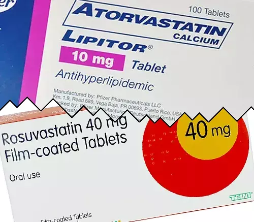 Lipitor vs Rosuvastatin Apotex