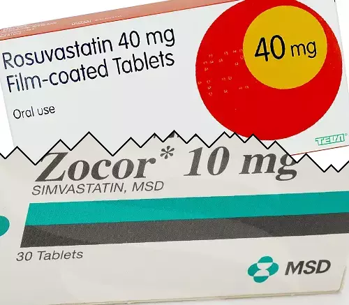 Rosuvastatin Apotex vs Zocor